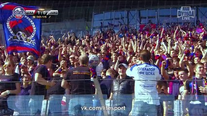 CSKA Moscow 1 : 0 Lokomotiv Moscow Match Highlights 21-09-2014