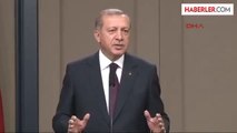 2cumhurbaşkanı Erdoğan Esenboğa Havalimanı'nda Açıklamalarda Bulundu