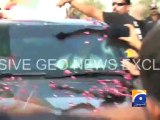 Imran Khan arrives in Karachi - Geo Reports-21 Sep 2014