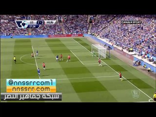 هدف تقليص النتيجة لصالح #ليستر_سيتي ضد #مانشيستر_يونايتد 1-2