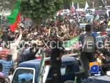 Imran Khan arrives at venue - Geo Reports-21 Sep 2014