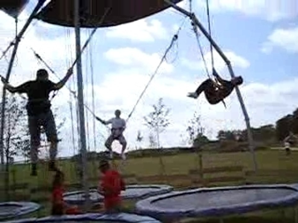 trampoline avec le dlk klan