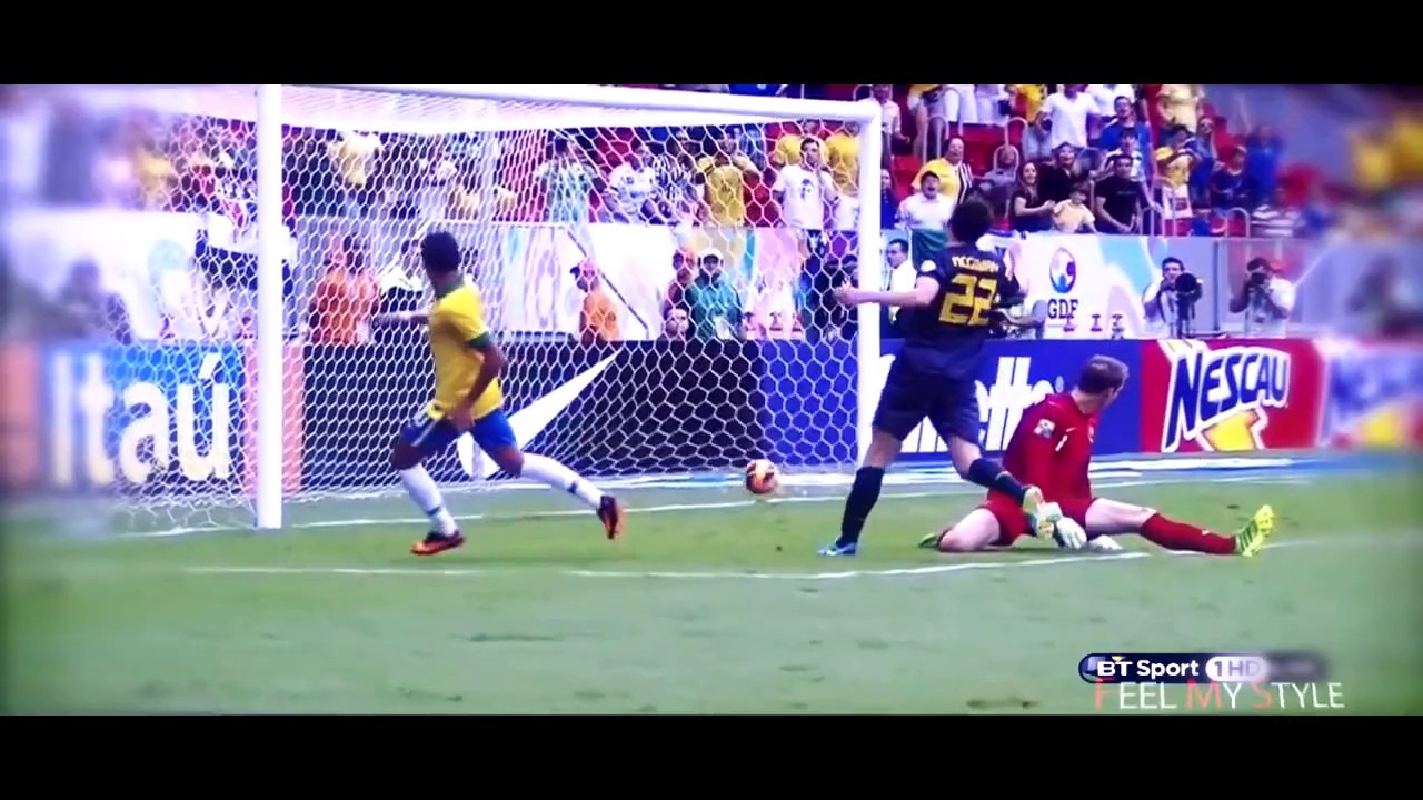 Neymar     Amazing Dribbles     Skills     Goal...