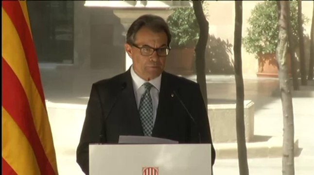 TV3 - Telenotícies - Artur Mas evaluates the results of Scottish referendum