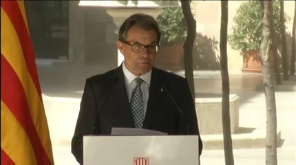 TV3 - Telenotícies - Artur Mas evaluates the results of Scottish referendum