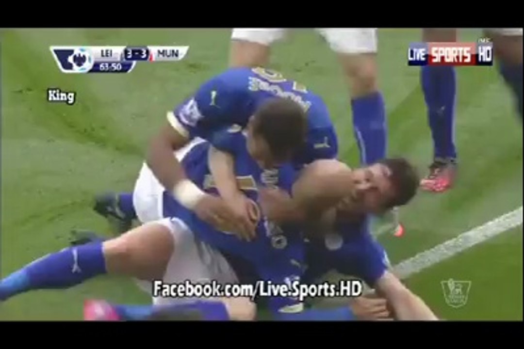 Leicester 3 - 3 Manchester United # Cambiasso