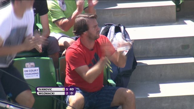 WTA Tokyo: Ivanovic bt Wozniacki (6-2 7-6)