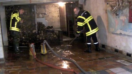 Aubrives, inondations du 20 septembre 2014