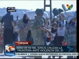 Siria: más de 60 mil kurdos huyen a Turquía por ataques de Daésh