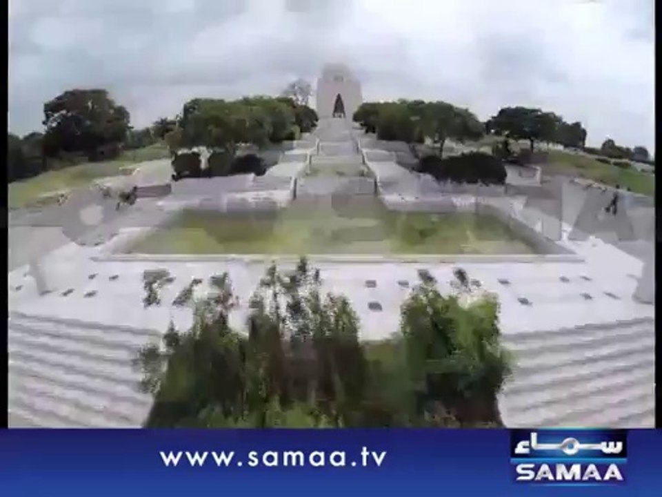 Watch Helicam shots of PTI Jalsa in Karachi