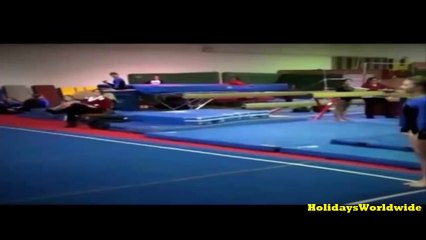 Cheerleading Fails Accidents Compilation Funny Girl Fails 2014 (New)