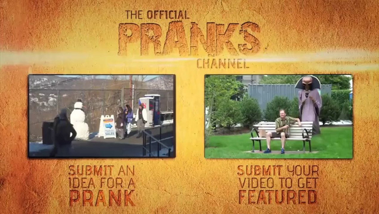 Yeti Scare Prank