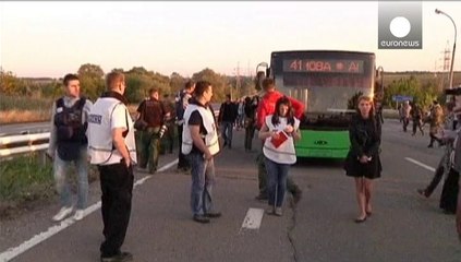 Intercambio de prisioneros en el este de Ucrania