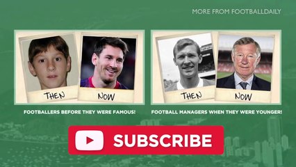 Famous Football Stars Then and Now