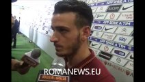 Florenzi nel post partita di Roma-Cagliari