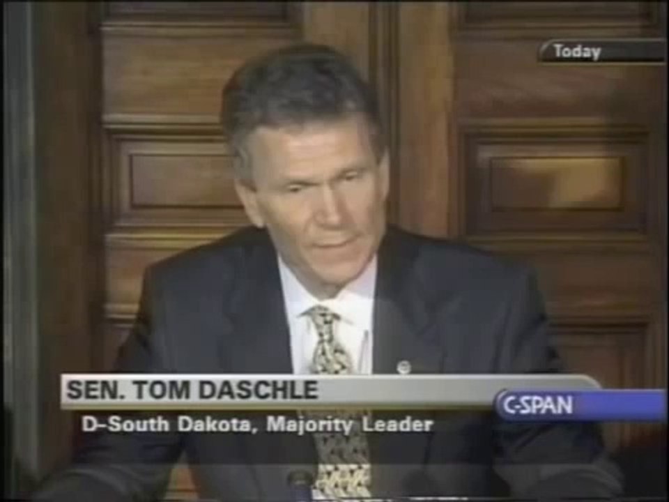Cheney & Bush Asked Daschle Numerous Times Not To Investigate 9/11 — mark 7:70