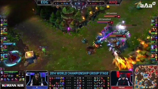 S4WC Day 4 - EDG vs ahq - Group A - League of Legends