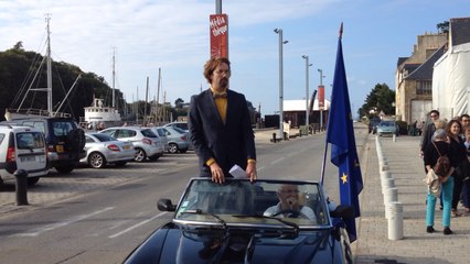 Visite loufoque du commissaire européen