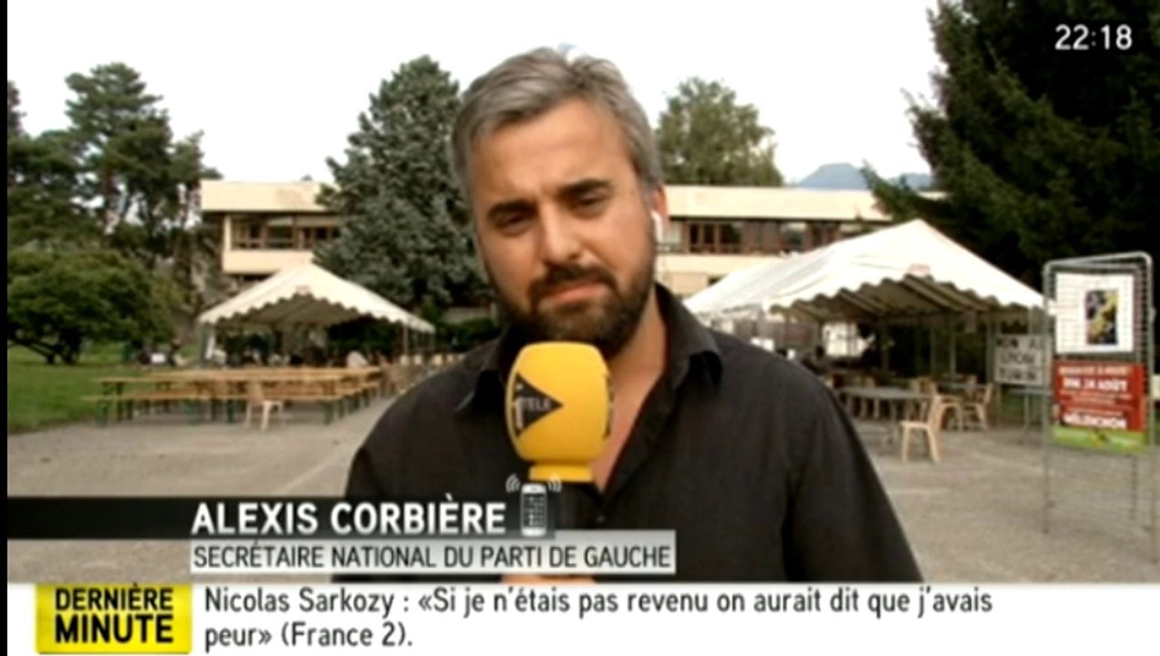 Alexis Corbière "Les grands mensonges de Sarkozy"