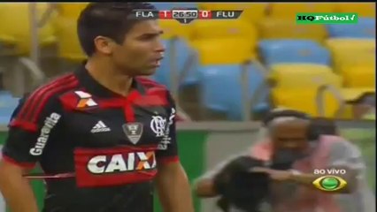 GOOOOL De Eduardo da Silva - Flamengo 1 x 1 Fluminense - 21 09 2014