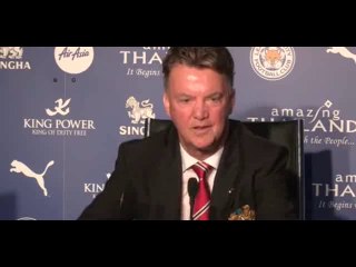 Louis van Gaal We didn't kill off the game against Leicester