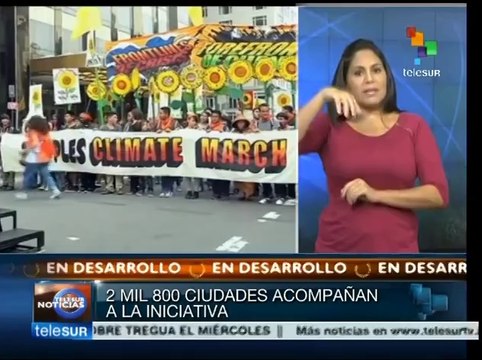 EE.UU.: miles de jóvenes marchan contra cambio climático