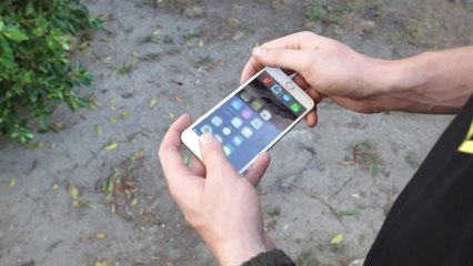 iPhone 6 Plus Drop Test :  Slow Motion!