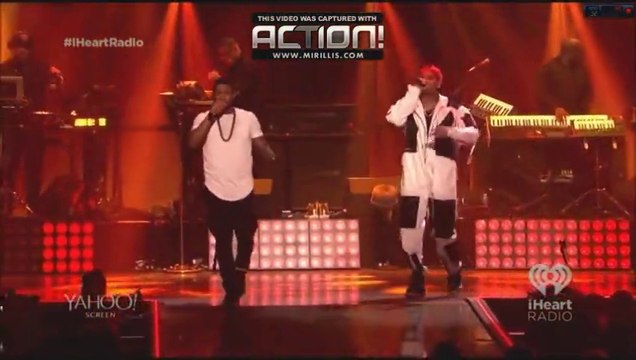 CHRIS BROWN ft USHER New Flame Live at the iheartRadio Festival Music 19/09/2014 (Part 1).
