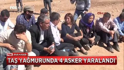 Suriye sınırında PKK Yandaşları Mehmetçikleri niçin linç etmek istedi