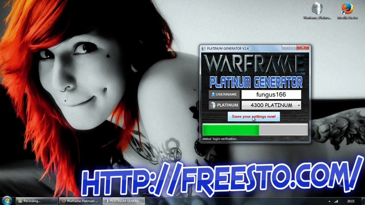 How To get free Platinum in Warframe? - Warframe Points Adder by FREESTO