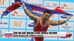 Kim Un-guk breaks 62kg weightlifting WR