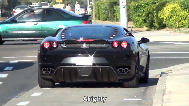 Ferrari Bus Stop - Ferrari rides offered up to people at bus stops