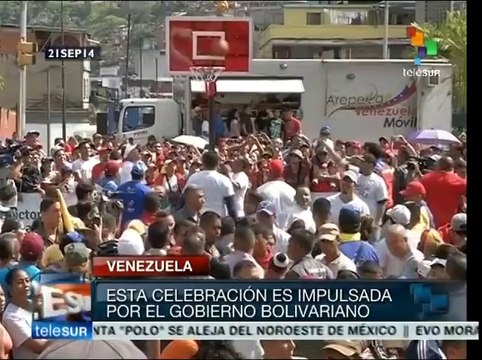 Miles de venezolanos marchan en Caracas por la paz
