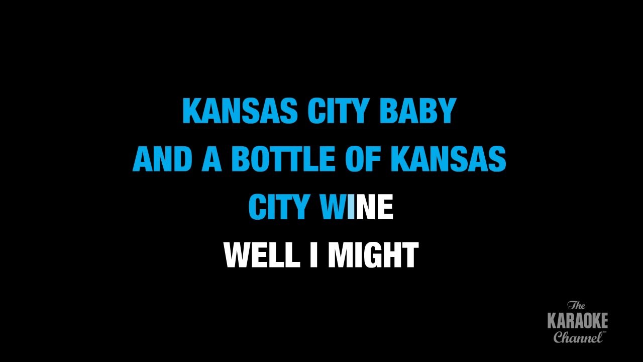 Kansas City in the Style of _Wilbert Harrison_ karaoke video with lyrics (no lead vocal)