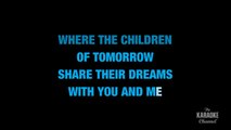 Wind Of Change in the Style of _Scorpions_ karaoke video with lyrics (no lead vocal)