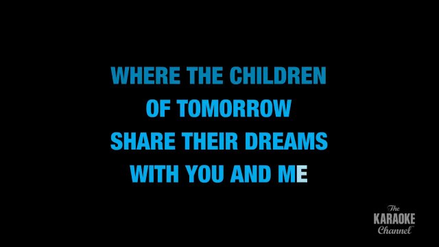 Wind Of Change in the Style of _Scorpions_ karaoke video with lyrics (no lead vocal)