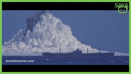 Denizde Bomba Patlarsa