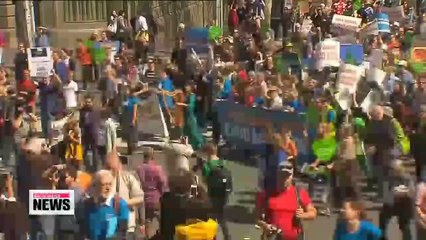 Global climate change marches call for action
