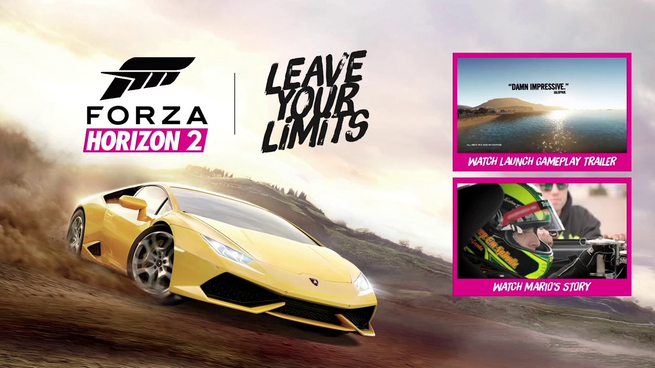 Forza Horizon 2 - Pub TV "Leave Your Limits"