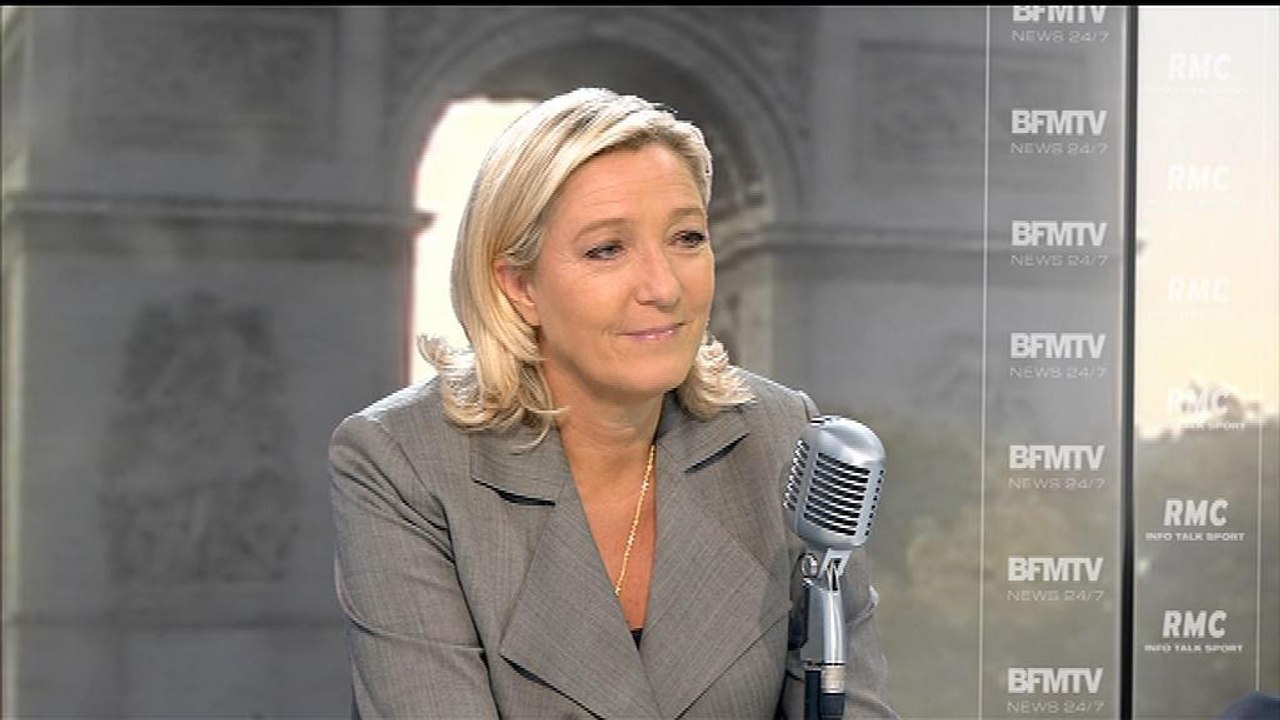 "Sarkozy devrait sortir un miroir, il trouvera le coupable de son échec", juge Marine Le Pen