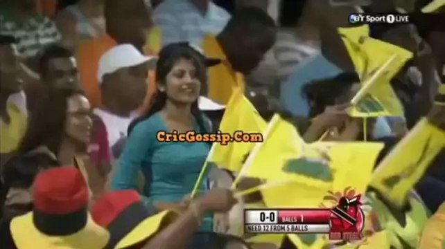 T20 39 s first maiden Super Over By Sunil Narine Amazing Bowling 17th July 14