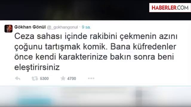 Gökhan Gönül: Bana Küfredenler Önce Kendi Karakterinize Bakın