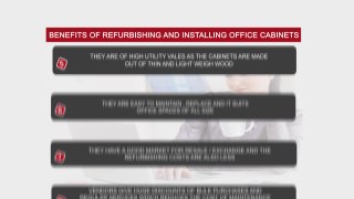 Benefits of refurbishing and installing office cabinets