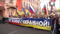رئیس جمهوری اوکراین: پیروزی در شرق فقط با نیروی نظامی ممکن نیست