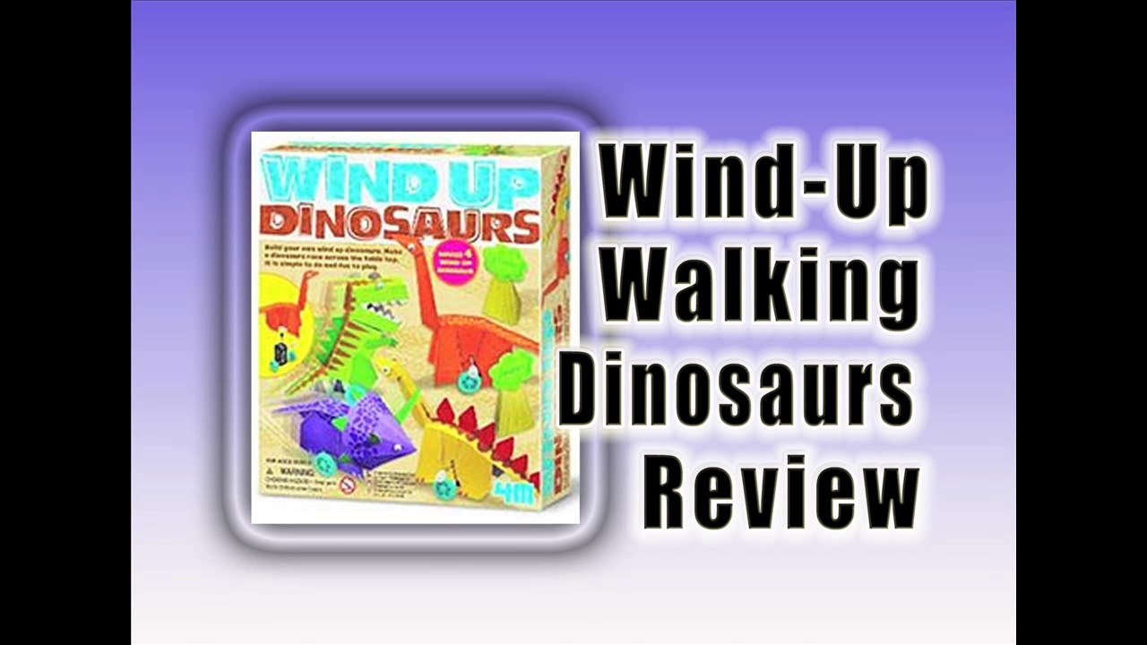 Wind-Up Walking Dinosaurs from University Games Review : Best Xmas Toys For Kids 2014/2015