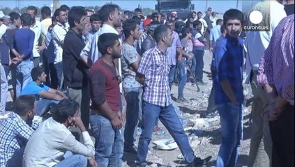 درگیری بین پناهجویان کرد و نیروهای امنیتی ترکیه