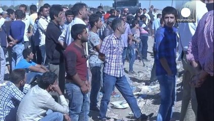 Небувалий потік сирійських біженців до Туреччини