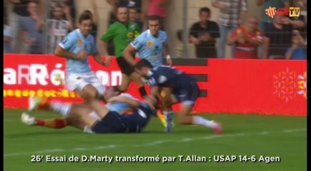 USAP vs Agen : le Résumé du match