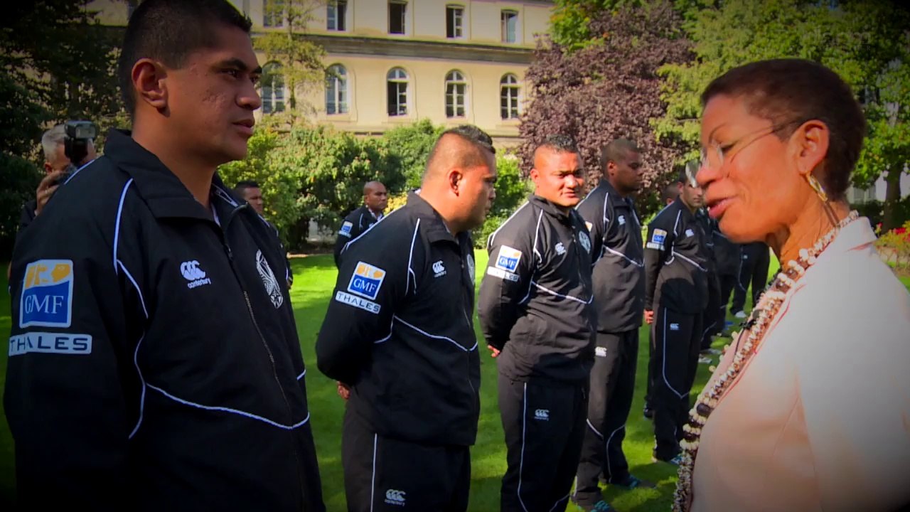Haka au Ministère des Outre-mer