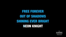 Neon Knights in the Style of _Black Sabbath_ karaoke video with lyrics (no lead vocal)